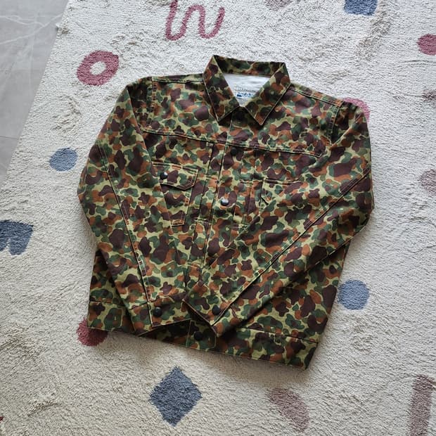 구즈베리레이 카모 코튼 자켓