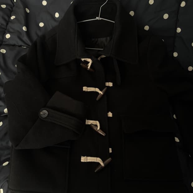 떡볶이코트 블랙