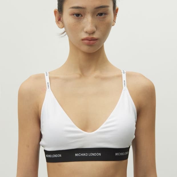 (새상품) 미치코런던 베이직로고 브라탑 S,M,L