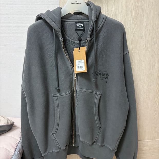스투시 후드집업 s 새상품