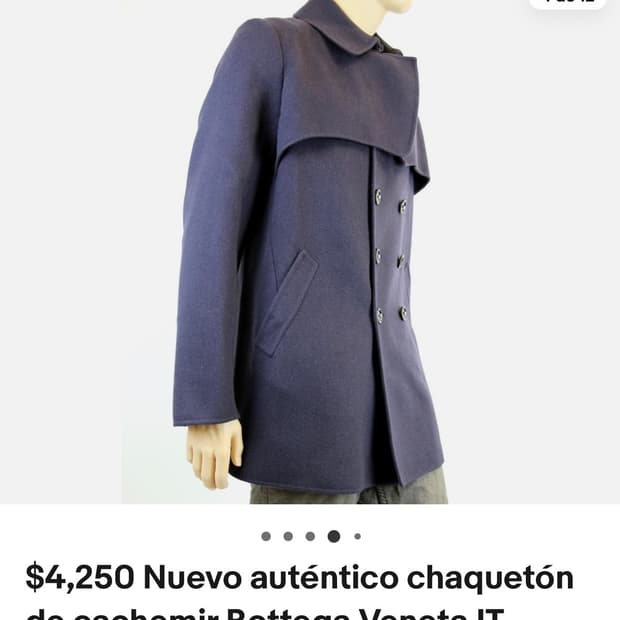 보테가베네타 캐시미어100 피코트