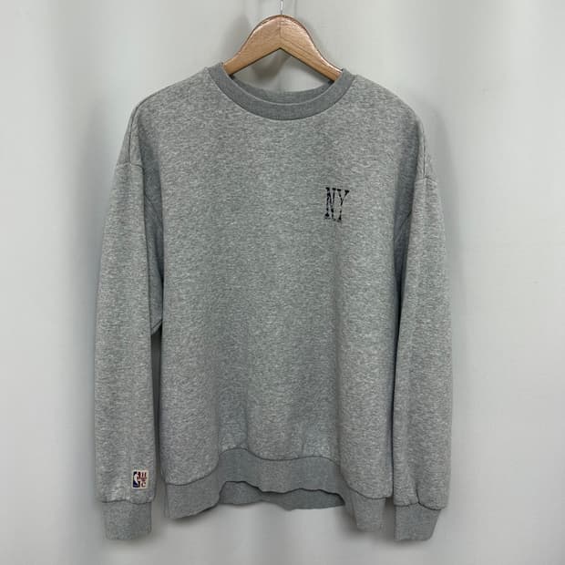 NBA 남자 기모 맨투맨 그레이 L  EJW