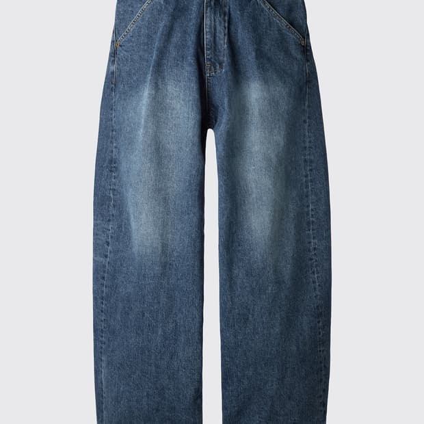 해칭룸 와이드 커브드 팬츠(와커진)