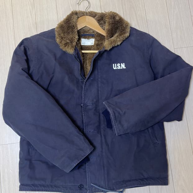 ymclky n-1 덱자켓 피그먼트 워싱 38사이즈