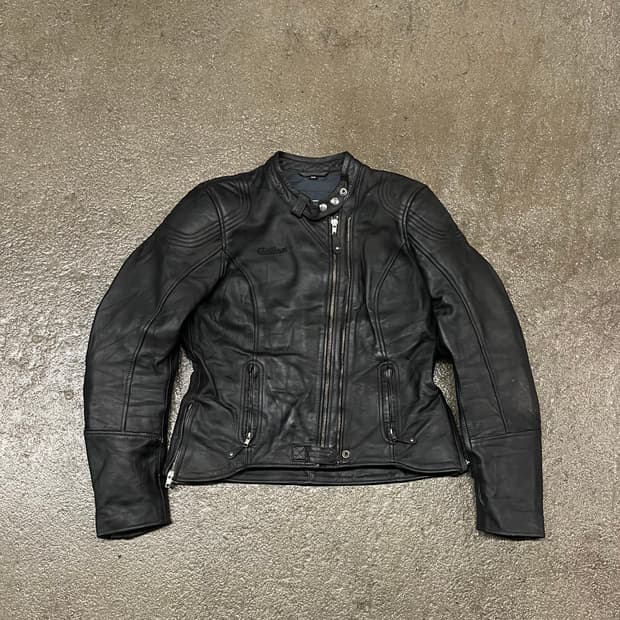 Cafe racer 가죽 라이더 자켓 (100)