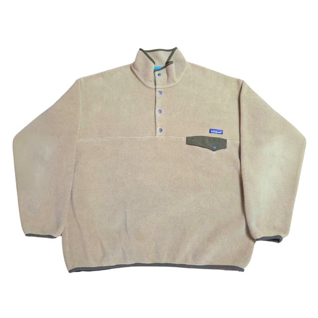 (XL)파타고니아 샌드 베이지 신칠라 플리스 후리스