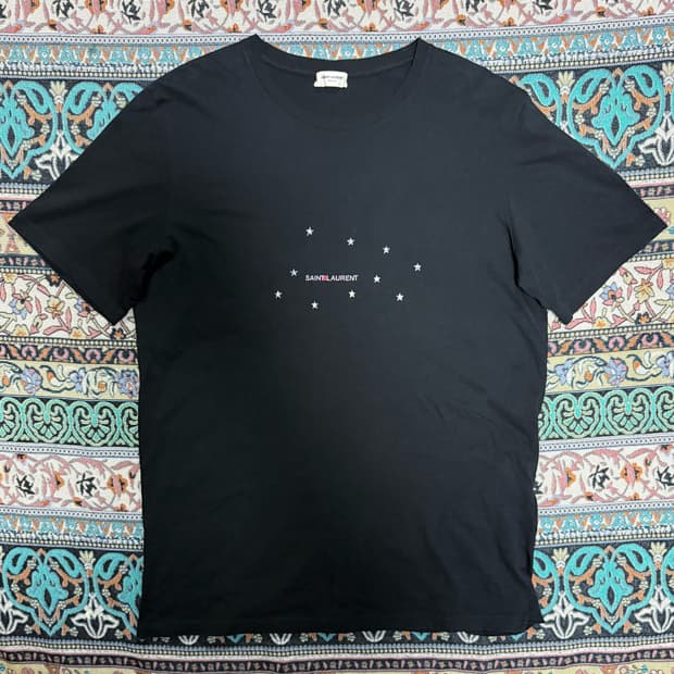 19SS Saint Laurent 스타로고 반팔티셔츠