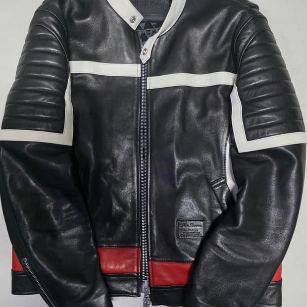 느와르라르메스 레더자켓 블랙라벨 BLACK LABEL KANEDA2