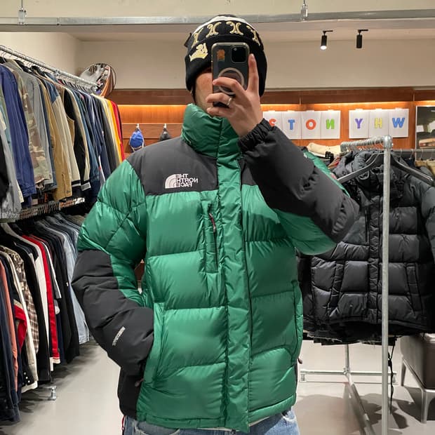 노스페이스 써밋 윈드스토퍼 700 다운 패딩