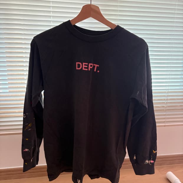 갤러리 디파트먼트 페인팅 롱슬리브 xs