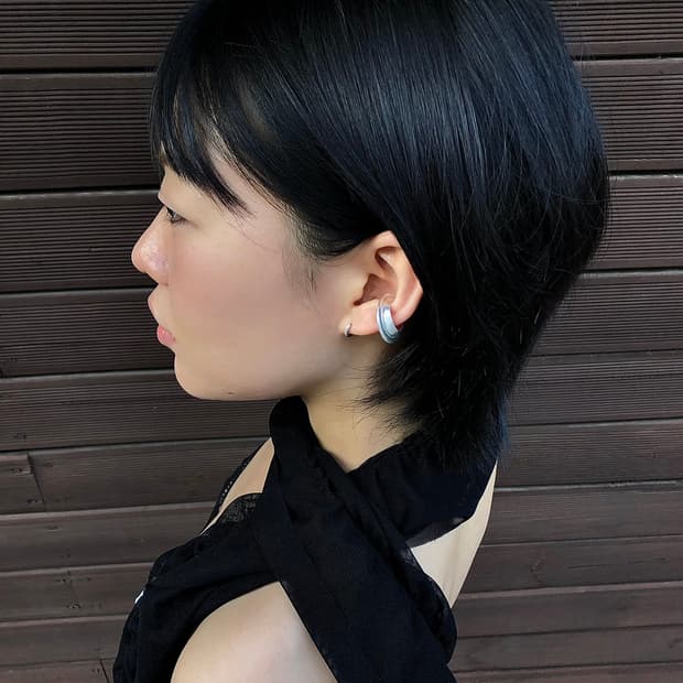 pointed chunky ear cuff