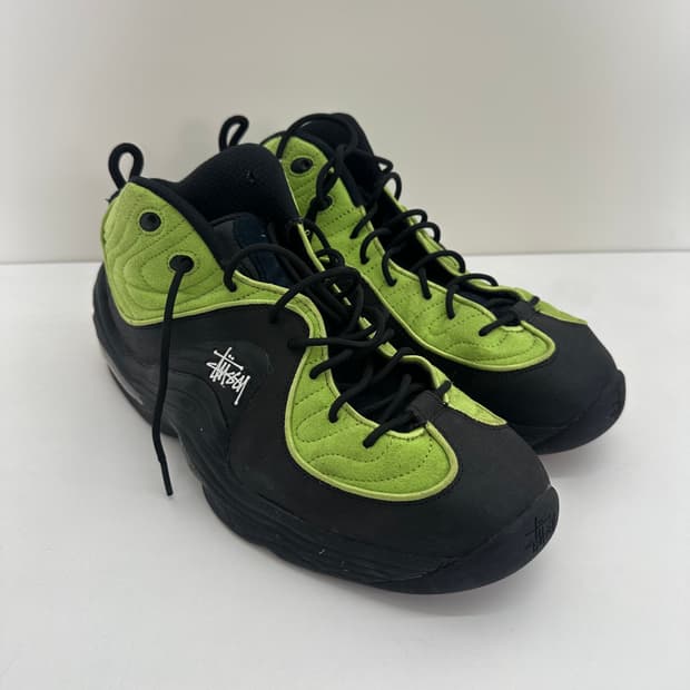 나이키 x 스투시 에어 페니 2 비비드 그린 앤 블랙 300