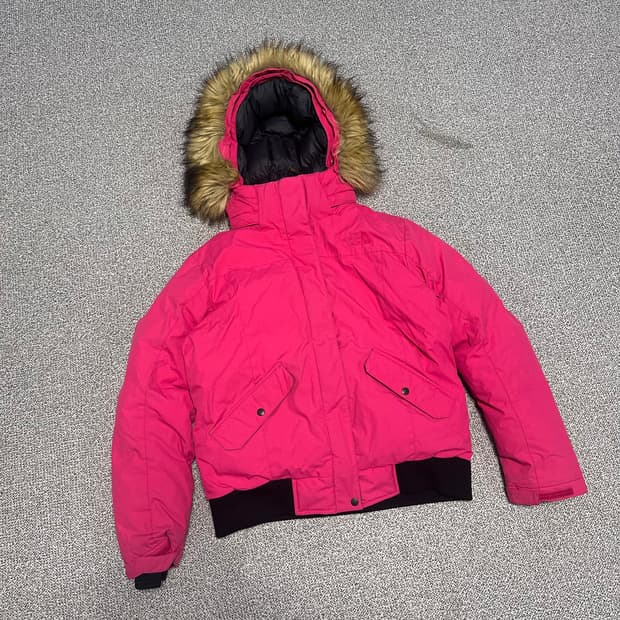 노스페이스 핑크 패딩