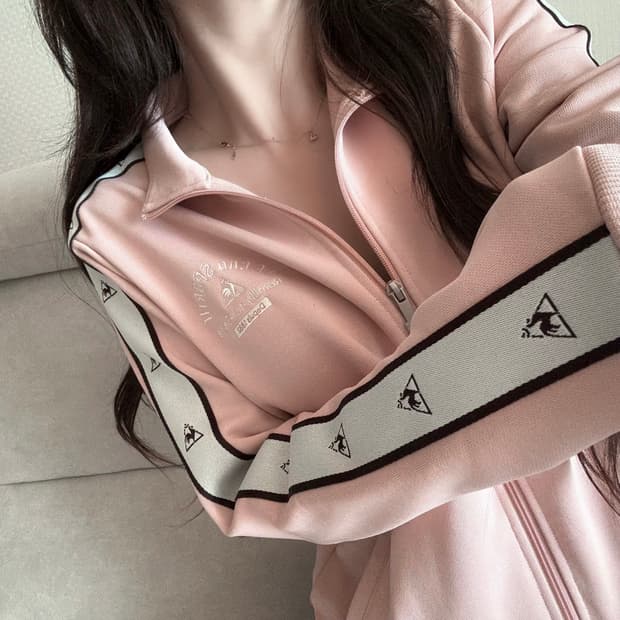 르꼬끄 연핑크 져지