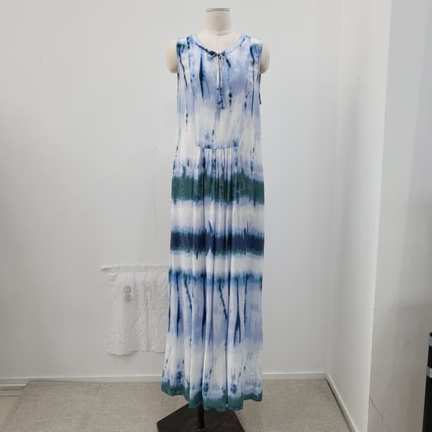 [XL]USA 타이다이 롱 드레스