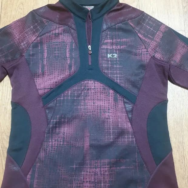 k2 아웃도어 반집업 95 사이즈입니다