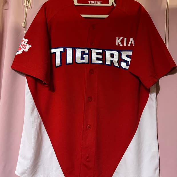 기아타이거즈 최형우 유니폼 기아 타이거즈 유니폼 반팔 105 사이즈
