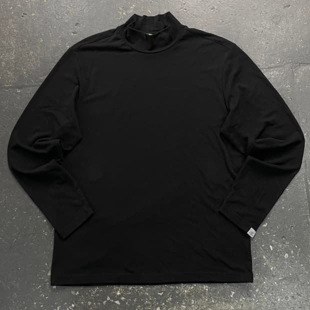 100 헨리코튼 골프 반폴라 롱슬리브