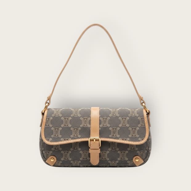 셀린느 블라종 데님 미니 숄더백