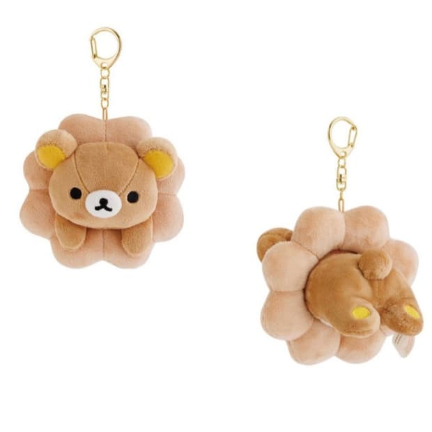 일본 리락쿠마 미스터도넛 콜라보 인형 키링