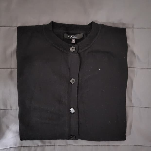 LAP 블랙 가디건