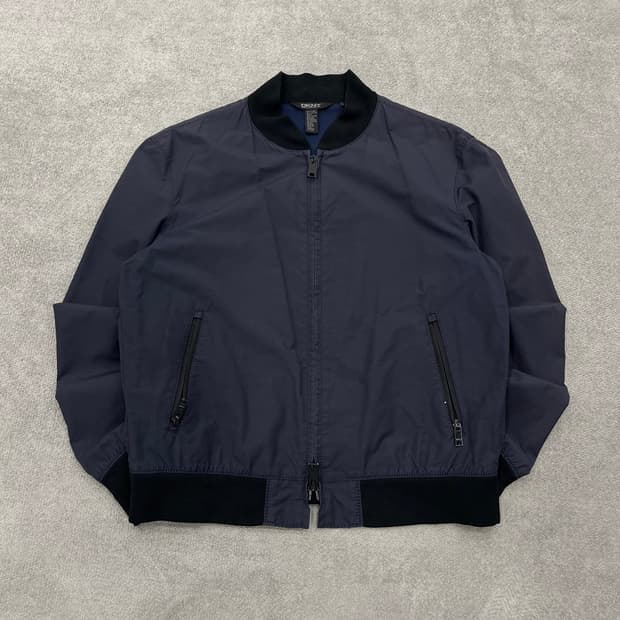 M DKNY 네이비 투웨이 블루종 자켓