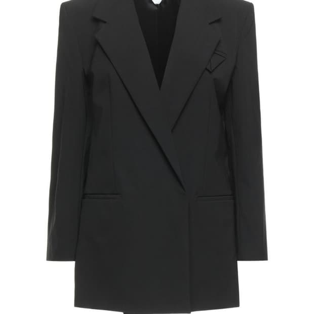 보테가베네타 나일론 캔버스 싱글 브레스티드 블레이저 622938VKJ60