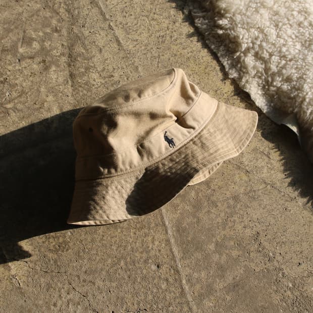 폴로 랄프로렌 코튼 버킷햇 (56cm)