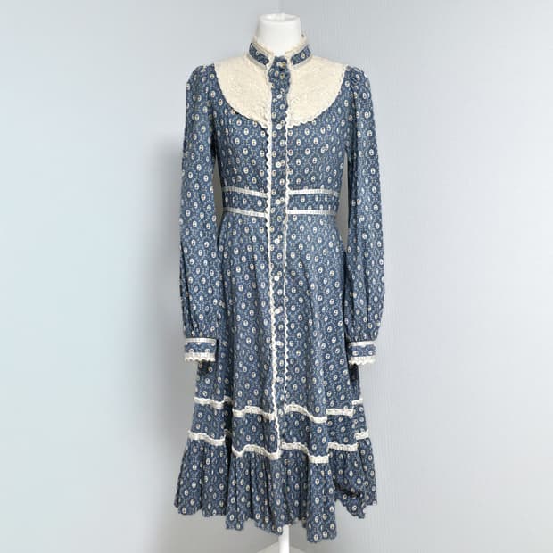 70s Gunne Sax  거니섹 드레스 원피스