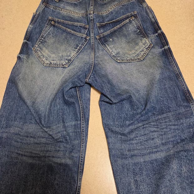 논노드 더블포켓 데님팬츠 1사이즈 