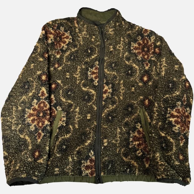 Abercrombie&Fitch Pattern Sherpa Fleece 