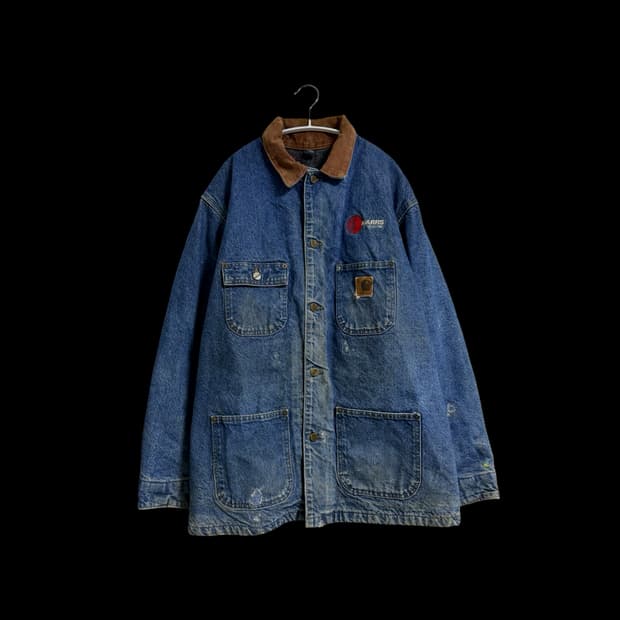 칼하트 데님 초어 코트