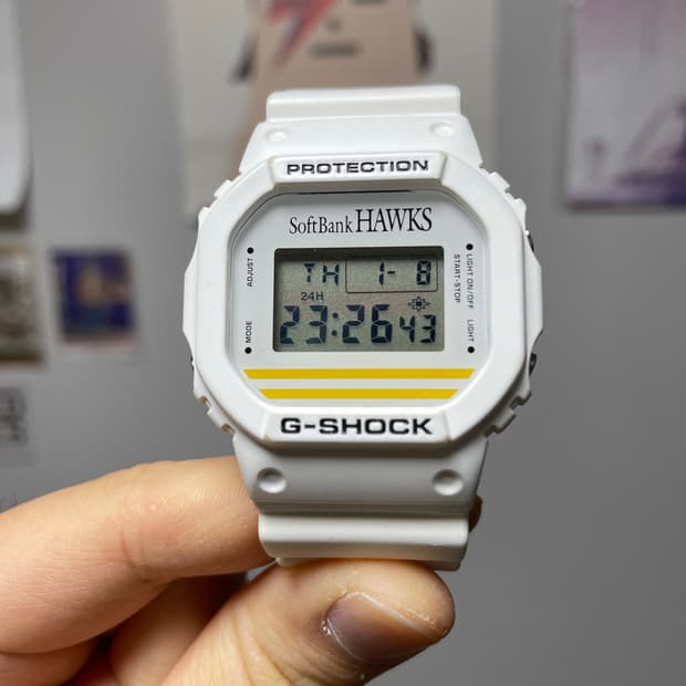 지샥 소프트뱅크 호크스 콜라보 (박스 없음)