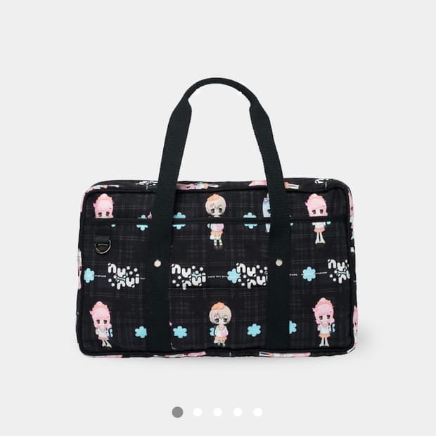 누루이샵 nurui syndrome school bag (black) 