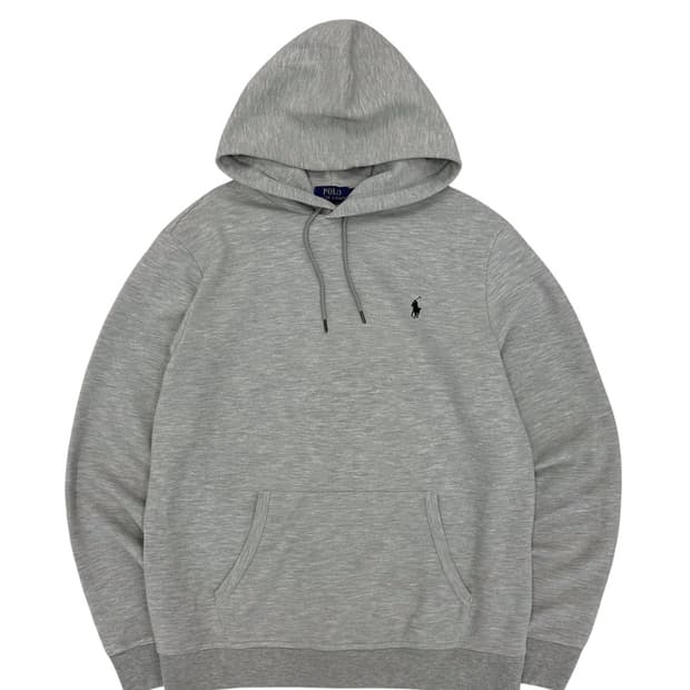 폴로 후드티셔츠 그레이 (L) 