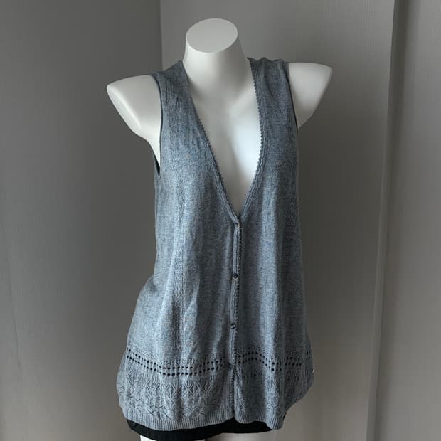 Thurs Island 짜임 조끼 