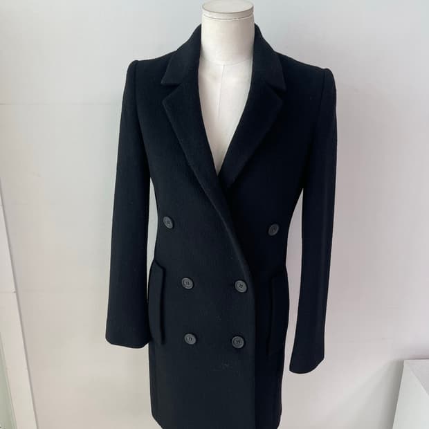 클럽모나코 앙고라 울 혼방 코트 44