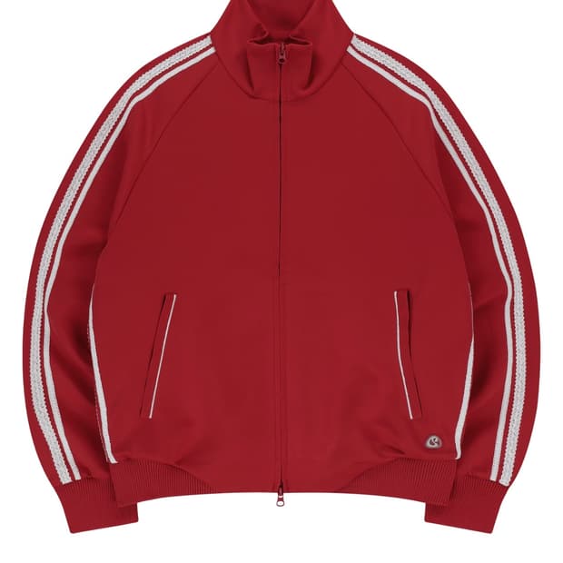 Coyseio LACE TRACK JACKET RED