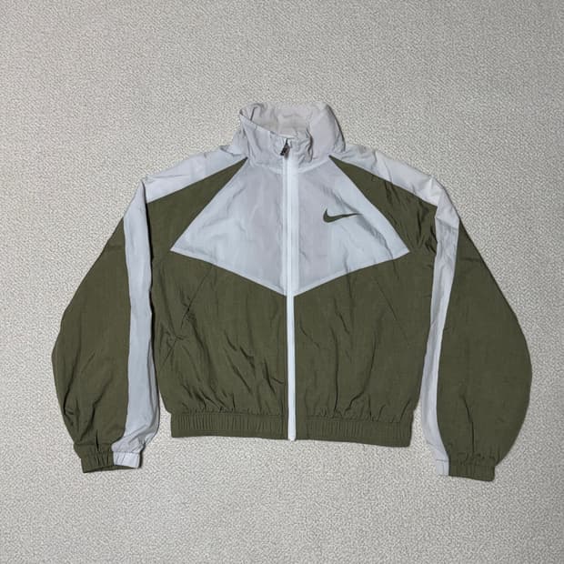 나이키 xl 크롭 바람막이 자켓
