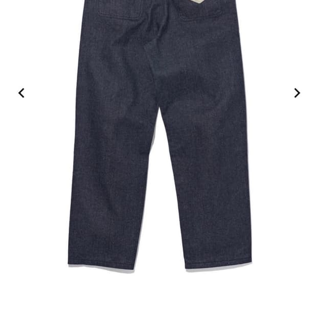 미스치프 바지 RHOMBUS SLOUCHY JEANS