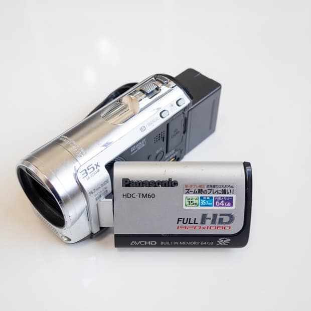 Panasonic HDC-TM60 / 빈티지 디지털 캠코더
