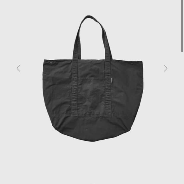 999휴머니티 AV BIG TOTE BAG(WASHED CHACOL)