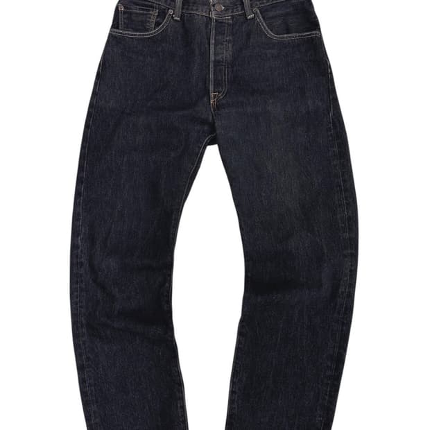 리바이스 501 흑청 데님팬츠 (34) 