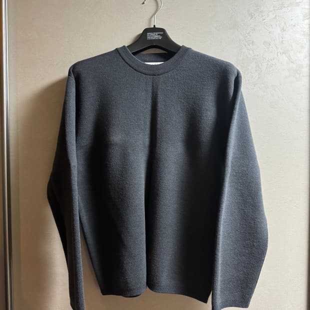 엘무드 화란 세미오버 니트 마티니 블루 46