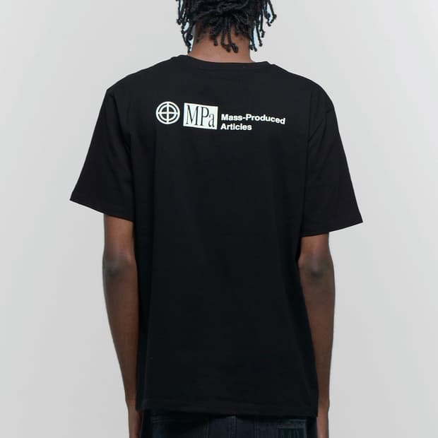 플라스틱프로덕트 MPa T-SHIRT (BLACK) L 새상품