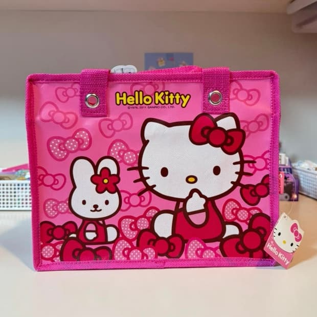 고전키티 타포린 가방