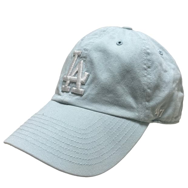 [47브랜드] LA 다저스 클린업 라이트 블루 볼캡