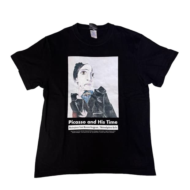 도쿄 베르그루엔 피카소전 PICASSO AND HIS TIME 티셔츠 M