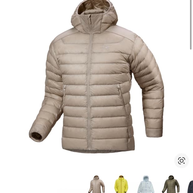 아크테릭스 세륨 후디 룬