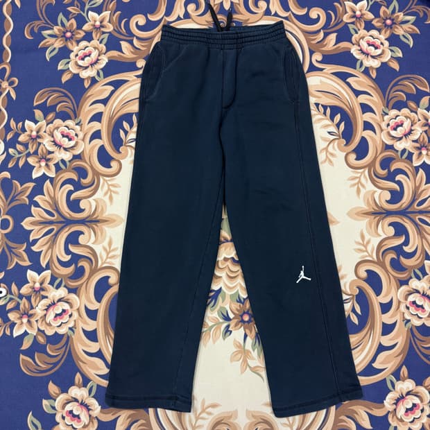 (S)나이키 Nike 조던 스웻팬츠(블랙,검흰)